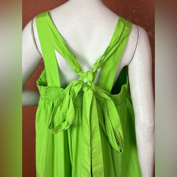 Christopher John Rogers Lime Maxi Dress Size XL - Picture 15 of 15